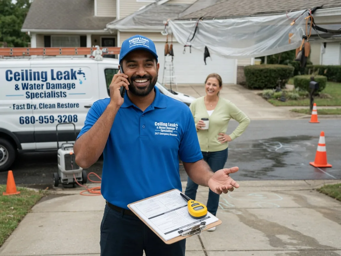 Ceiling Leak Cleanup Bragg City, MO FAQs